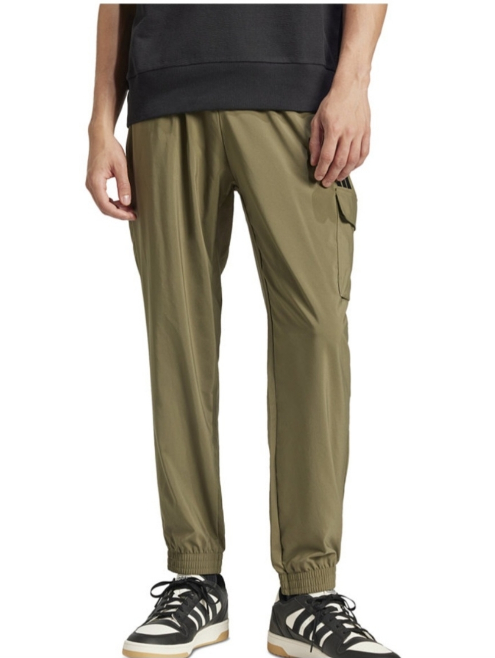 Adidas Men's Essentials Logo Cargo Pants